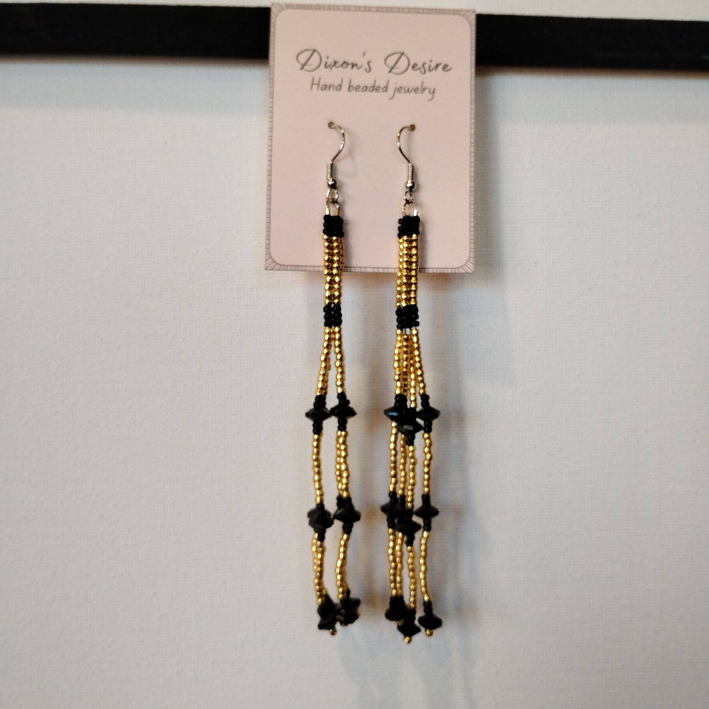Four String Fringe Earrings