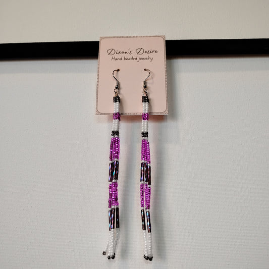 Four String Fringe Earrings