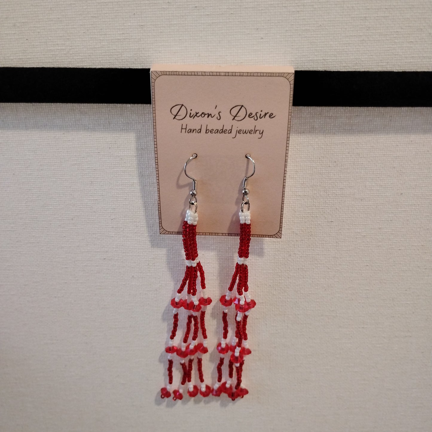 Four String Fringe Earrings