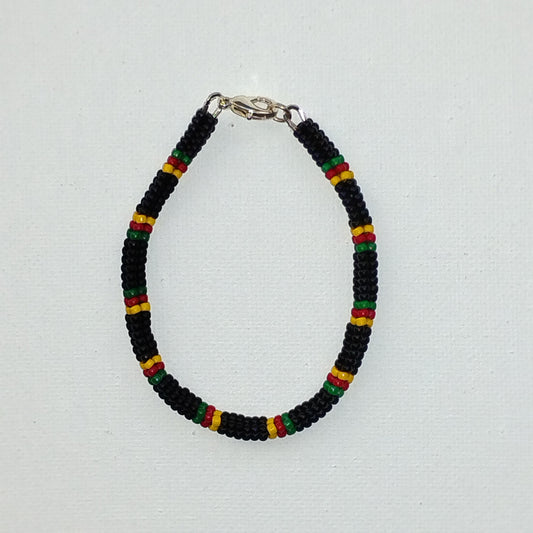 Tubular Rasta Bracelet