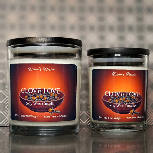 Clove Love Soy Wax Candle